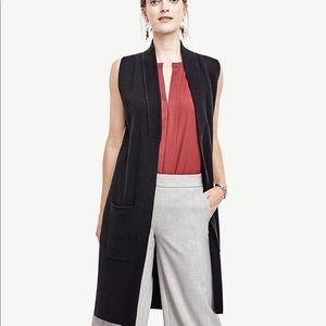 Ann taylor sleeveless sweater vest